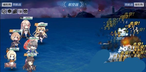 details of points and routes of regular map of battleship girl r