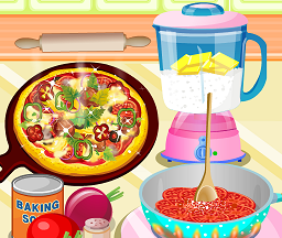 Delicious Pizza Cooking Game   Mobile phone edition
