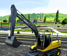 Simulated Excavator Driving   Latest edition