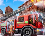 Simulate Real Fire Truck Game   Mobile phone edition