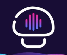 Mushroom short video logo image