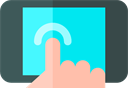 point connecting device logo image