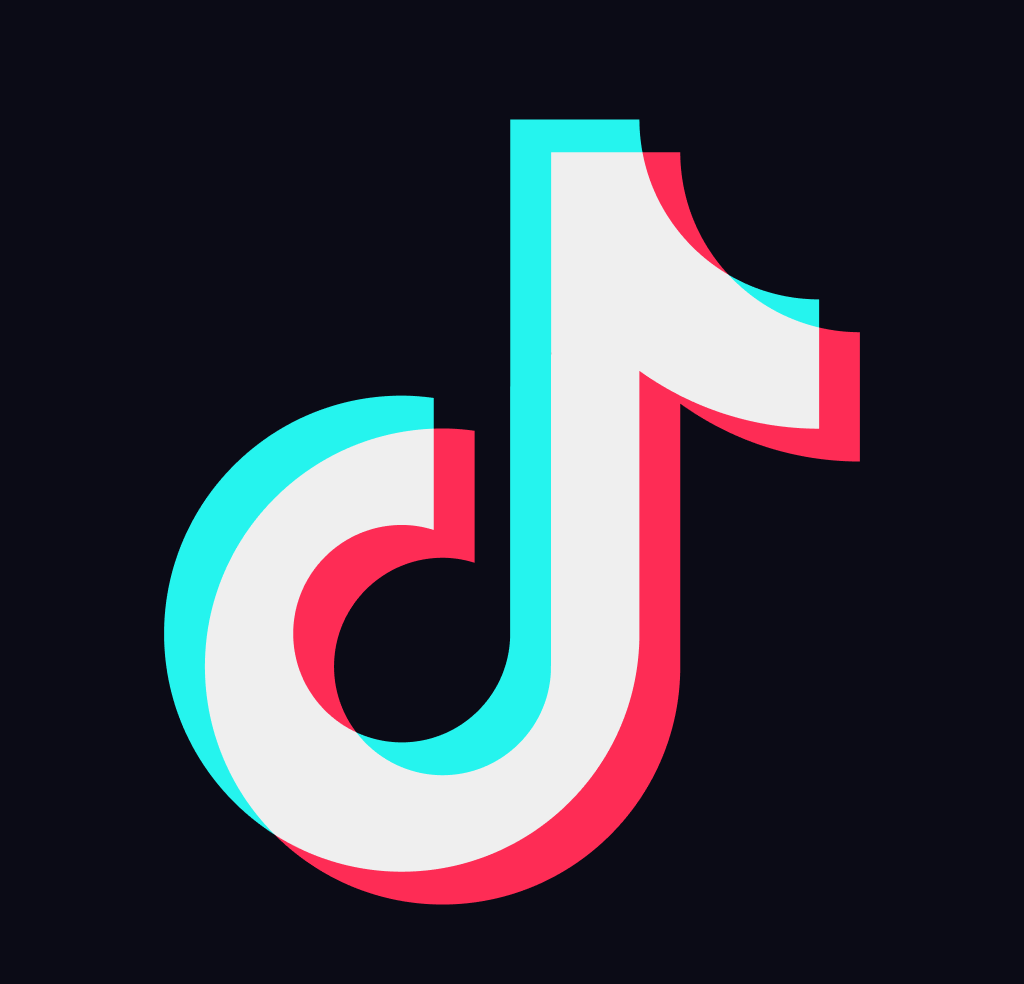 Tiktok English version of Tiktok logo image