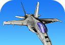 F18 carrier-based aircraft simulation take-off and landing   