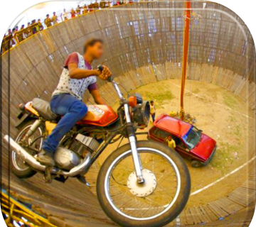 Then death car stunt driver   