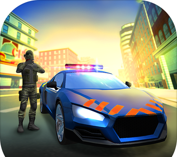 Police Drive VS Terrorist   