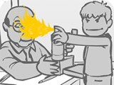 Pain flat teacher   