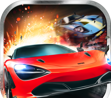 Super sports car Road Race   