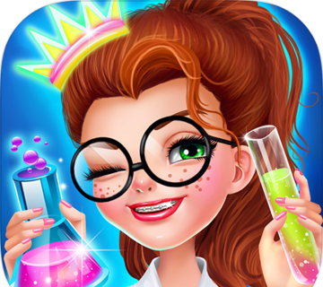 Science Girl Fighting Campus Bullying   