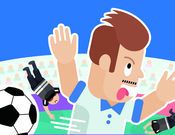Stadium invasion: there is a kind of catch me   