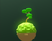 potted world tree   