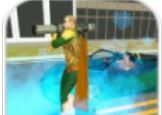 Water Skateboard City Hero   