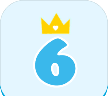 Small 6 in a row   