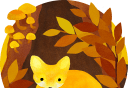 Under the leaves of the forest   