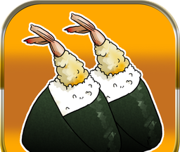 Round rice ball production game   