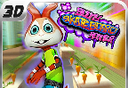 Rabbit Skateboard 3D Cool Run   
