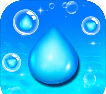 Water Drop Bubble Blasting   