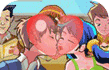 Stealing Kiss in Class   