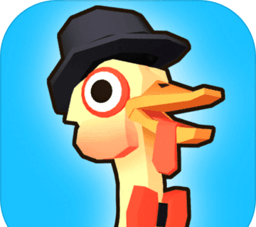 Twisted waist ostrich   