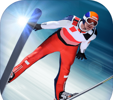 Winter Sports Ski Jumping Simulation   