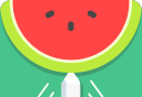 Knife and fruit   