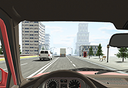Real Simulated Driving Car   
