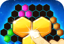 Hexagon puzzle elimination   