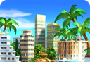 Simulated City: Desert Island   