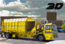 City Garbage Recycling Truck Driver   