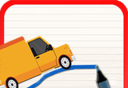 Draw Line Physics Truck   