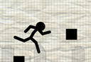 Stickman Straight Run   