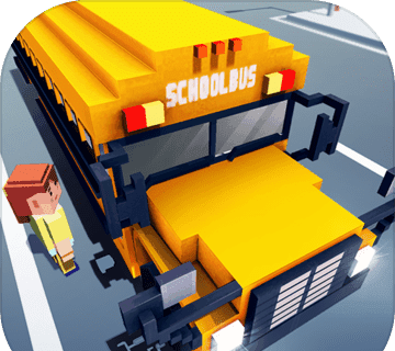 School Bus Simulator: Blocky World   