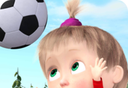 Masha and the Bear Football Game   