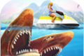 Hungry Twin Shark   