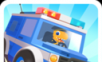Dinosaur Police Car   