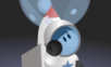 Rocket Backpack Boy   