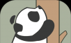 Panda tree climbing   