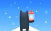 Cat with ladder   