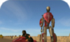 Sin Wanted Motorcycle Robot   
