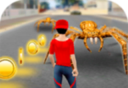 Skateboard Racing: Attack Spider   