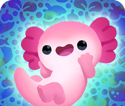 Axolochi adorable salamander   