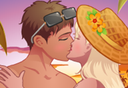 Couple Secretly Kissing Game   