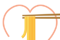 I like noodles   