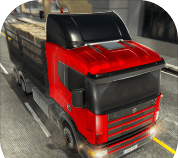 Simulated Truck Driver  logo image