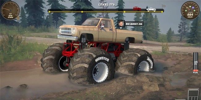 Muddy Driving Offroad Simulator 