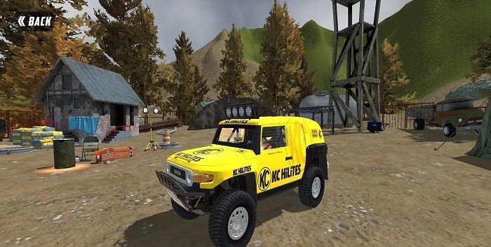 Off-road travel driving car 