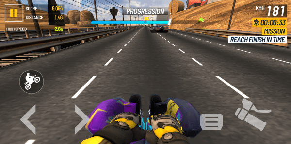 Real City Motorcycle 3d 
