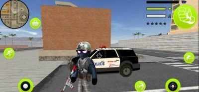 Army Stickman Rope Hero 