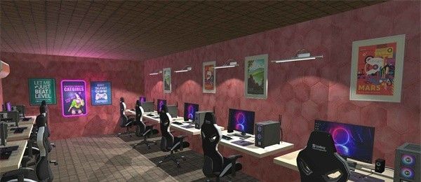 Internet cafe work simulator 