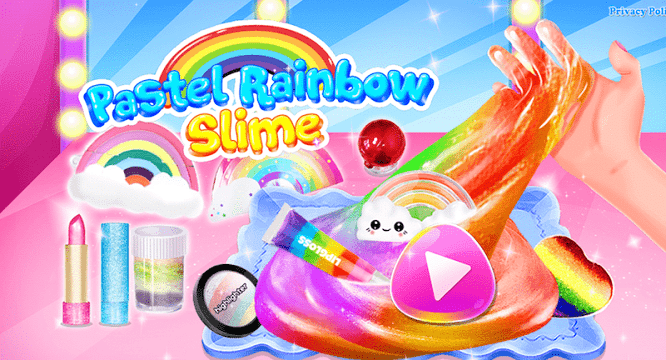 Unicorn Pastel Slime 